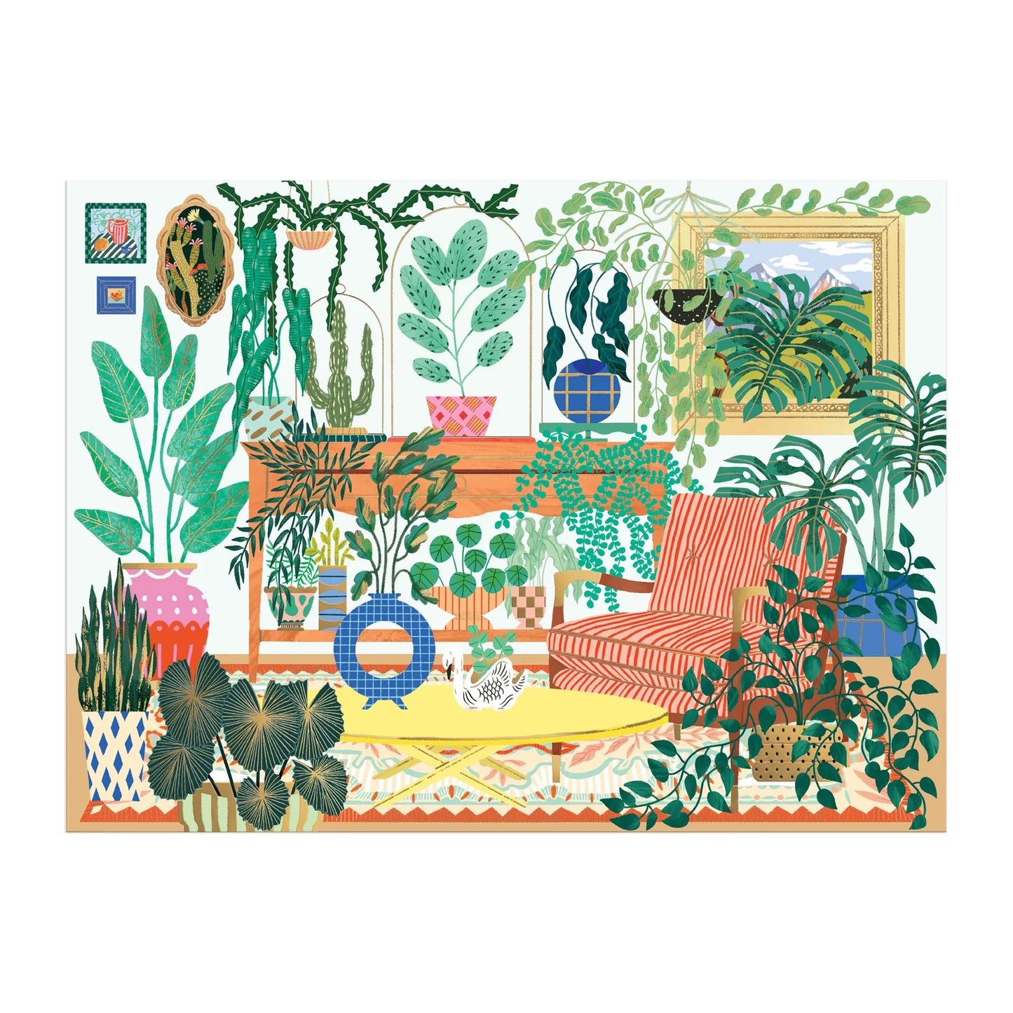 Houseplant Haven Foil Puzzle