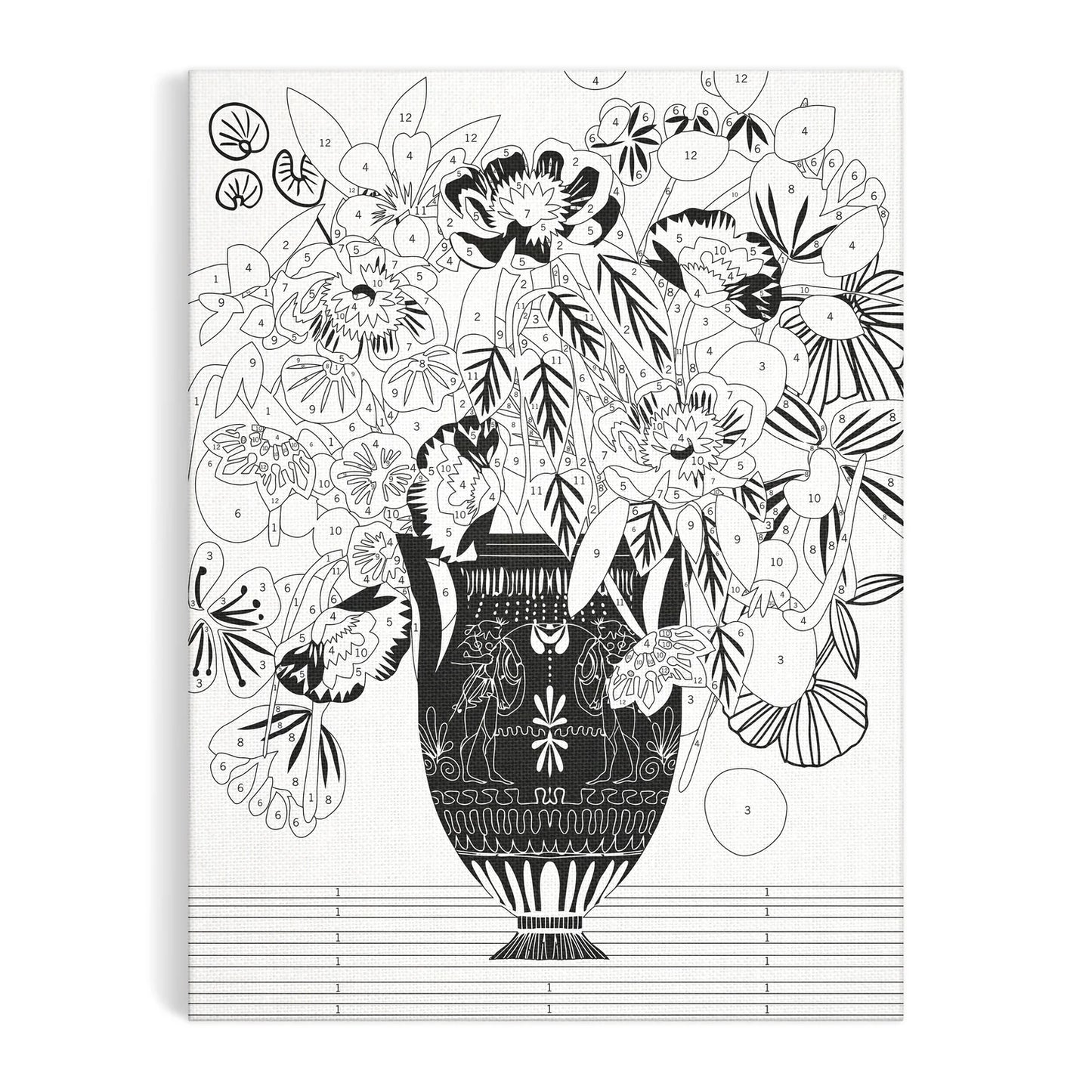 Kitty McCall Etruscan Vase Paint by Number Kit
