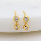 Amy Clear Crystal Earring