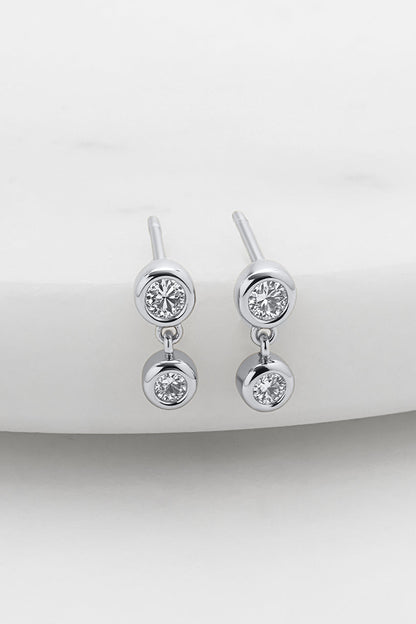 Amy Clear Crystal Earring