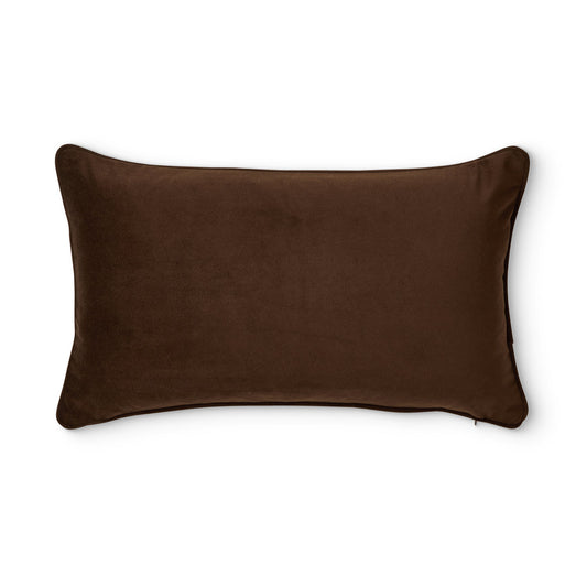 Mira Velvet Chocolate Cushion