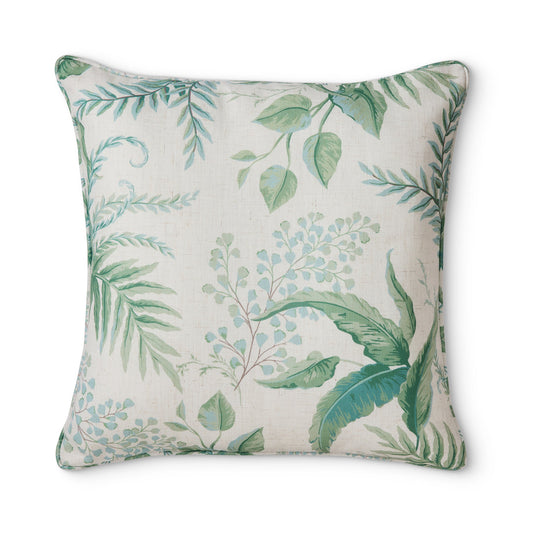 Fern Blue/Green Cushion