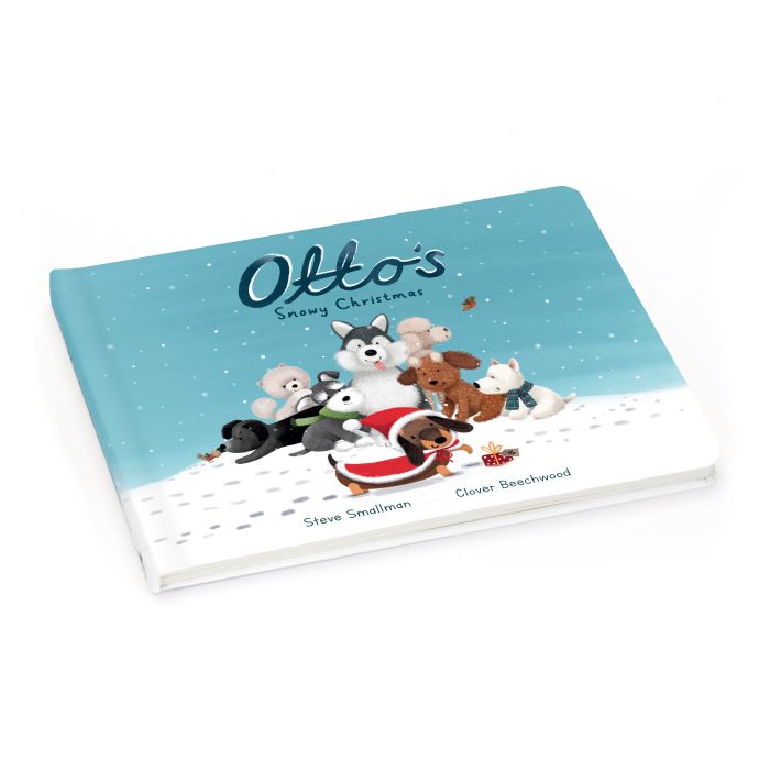 Ottos Snowy Christmas Book- Jellycat