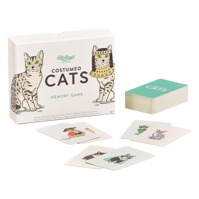 Costumed Cats Memory Game- Ridleys