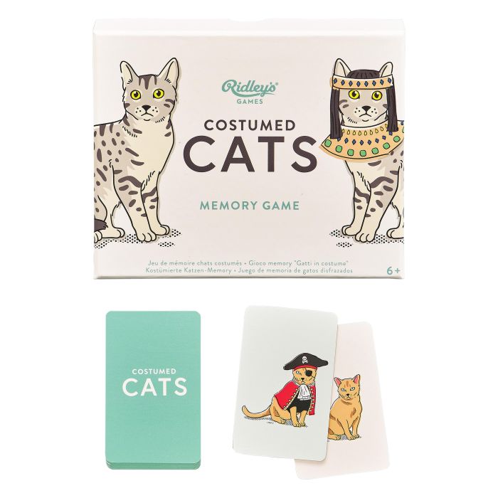 Costumed Cats Memory Game- Ridleys