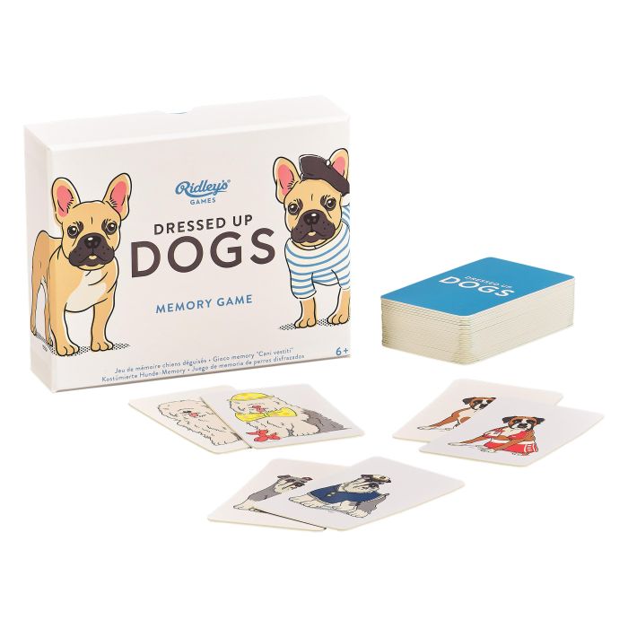 Dressed Up Dogs Memory Game- Ridleys