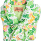 Nasturtium Quilted Cotton Robe