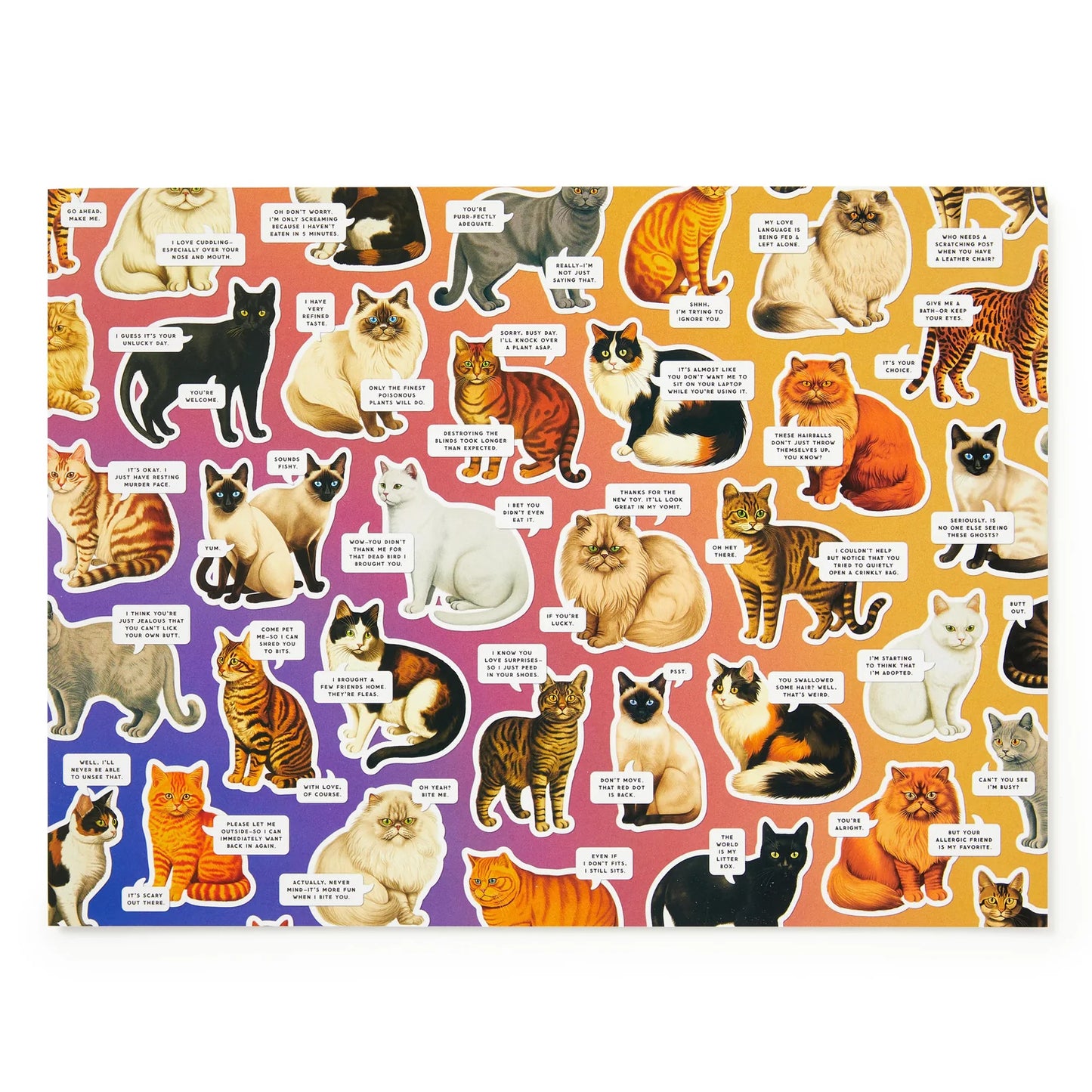 Moody Cats Puzzle