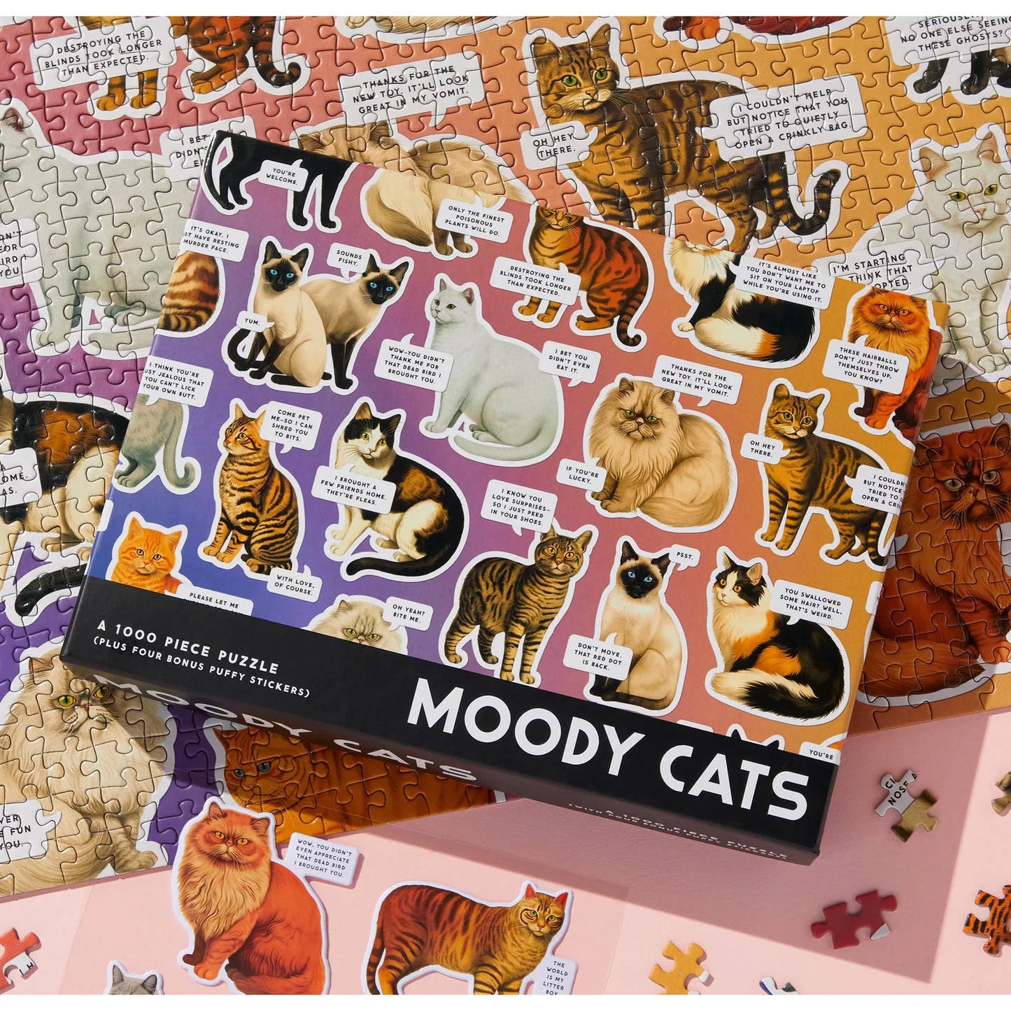 Moody Cats Puzzle