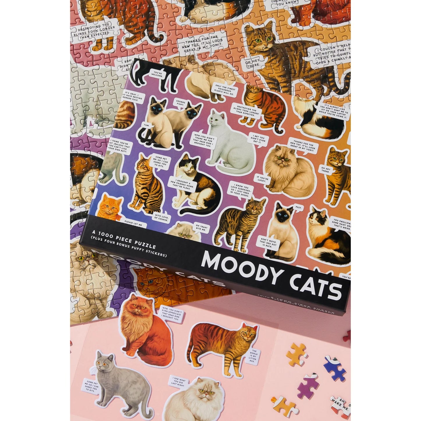 Moody Cats Puzzle