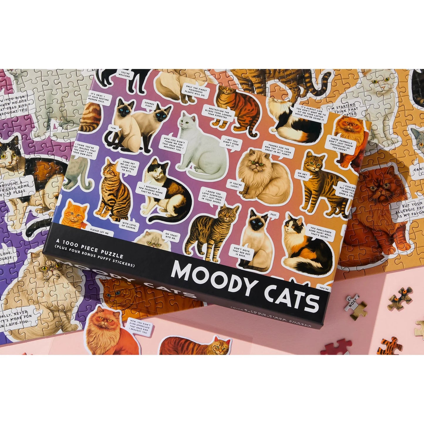 Moody Cats Puzzle