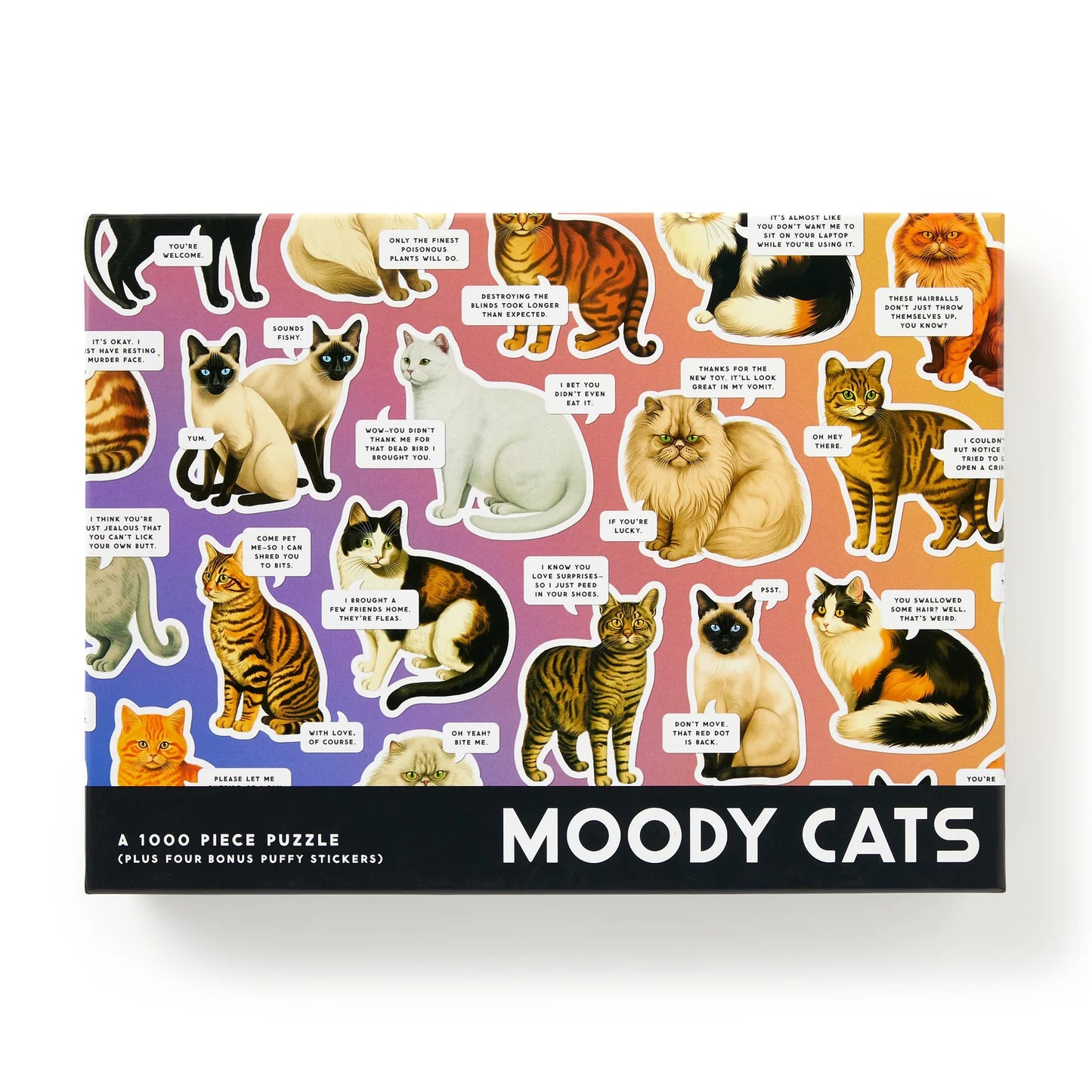 Moody Cats Puzzle