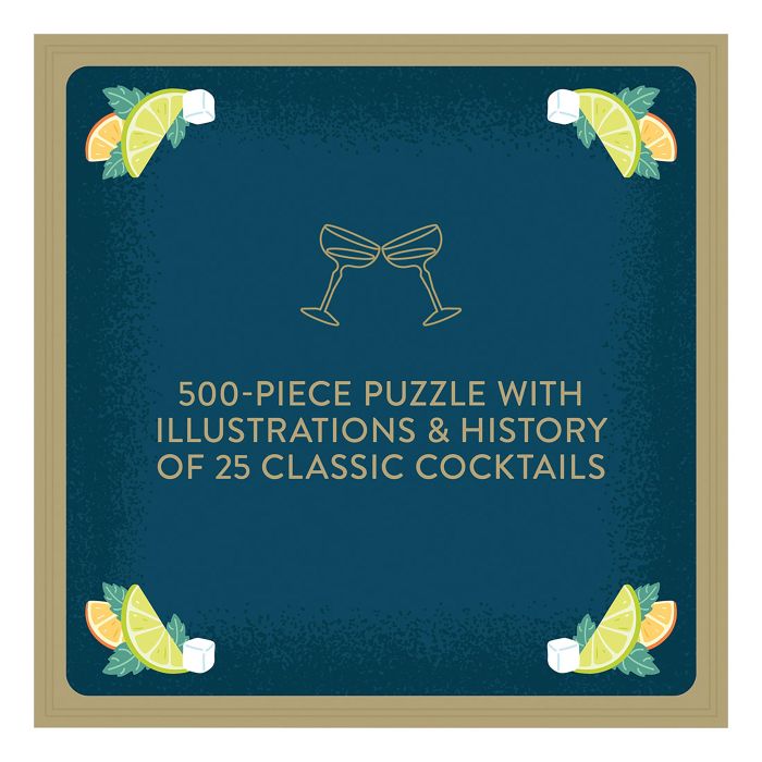 Cocktail Lover’s 500 Piece Puzzle- Ridley’s