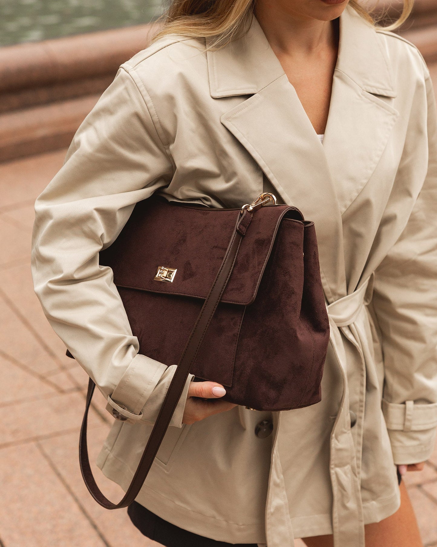 Arden Suedette Bag