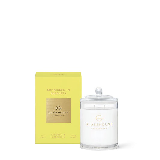 Sunkissed In Bermuda 380g Candle - Glasshouse Fragrances