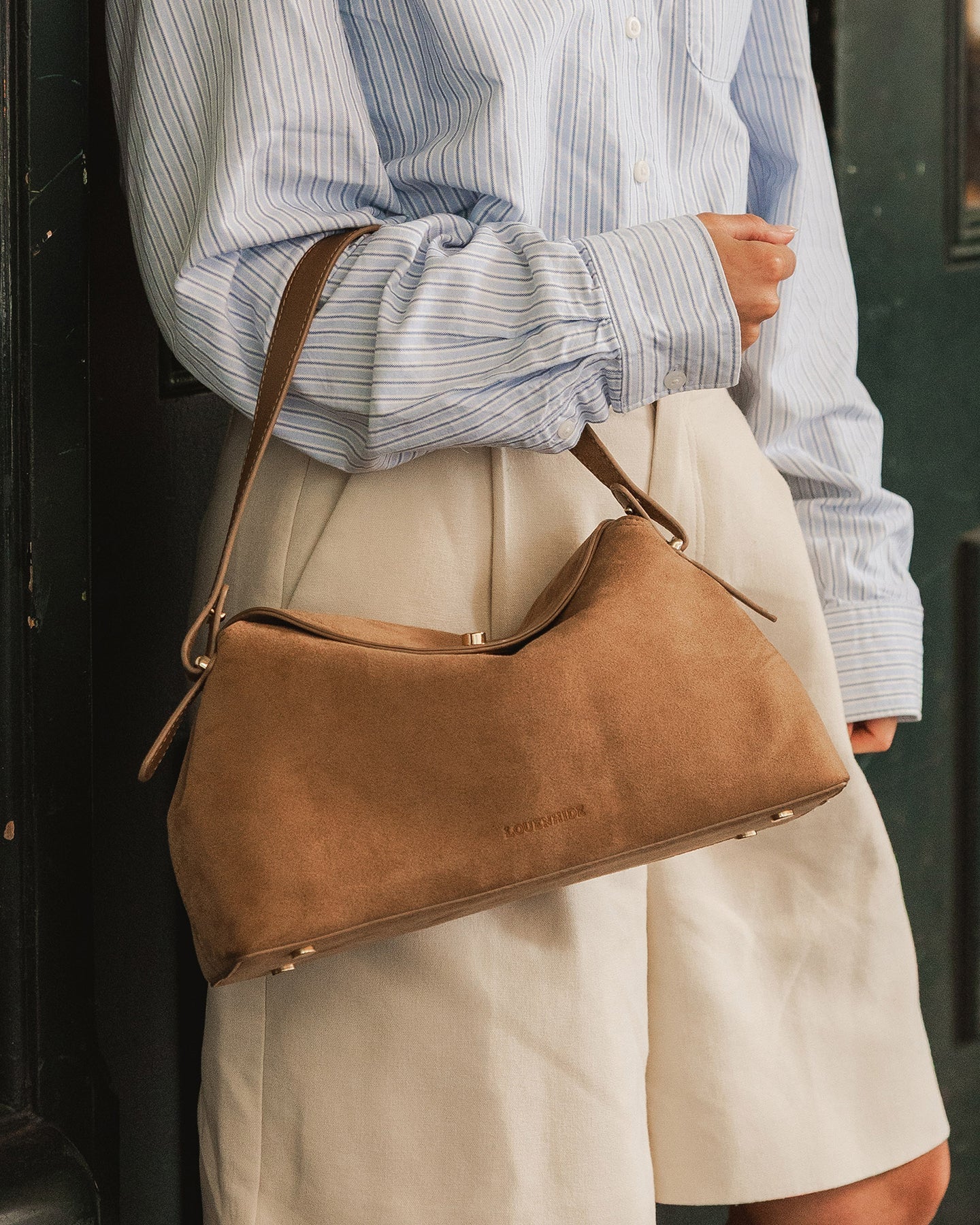 Nicole Suedette Handbag