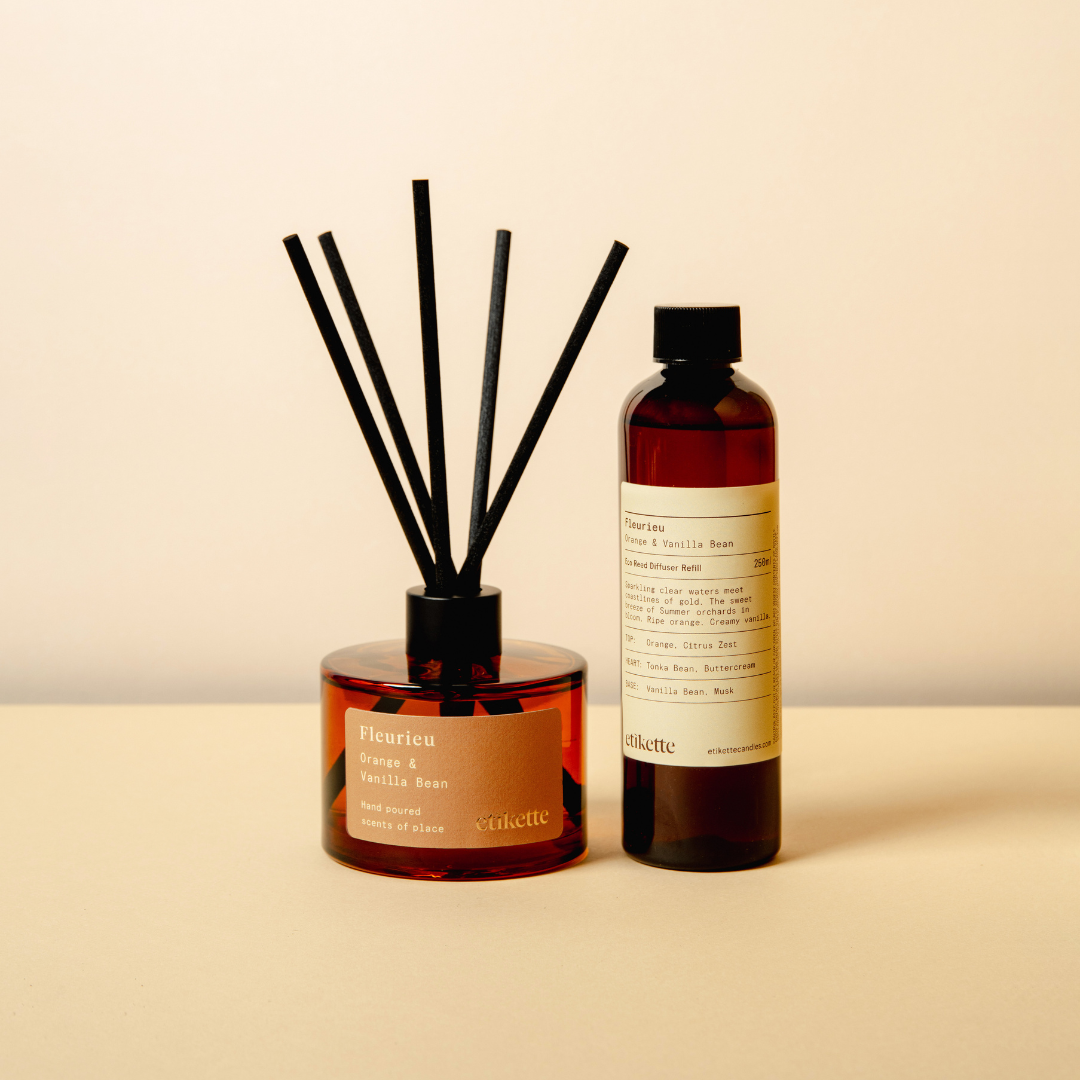 Fleurieu Reed Diffuser Refill - Etikette