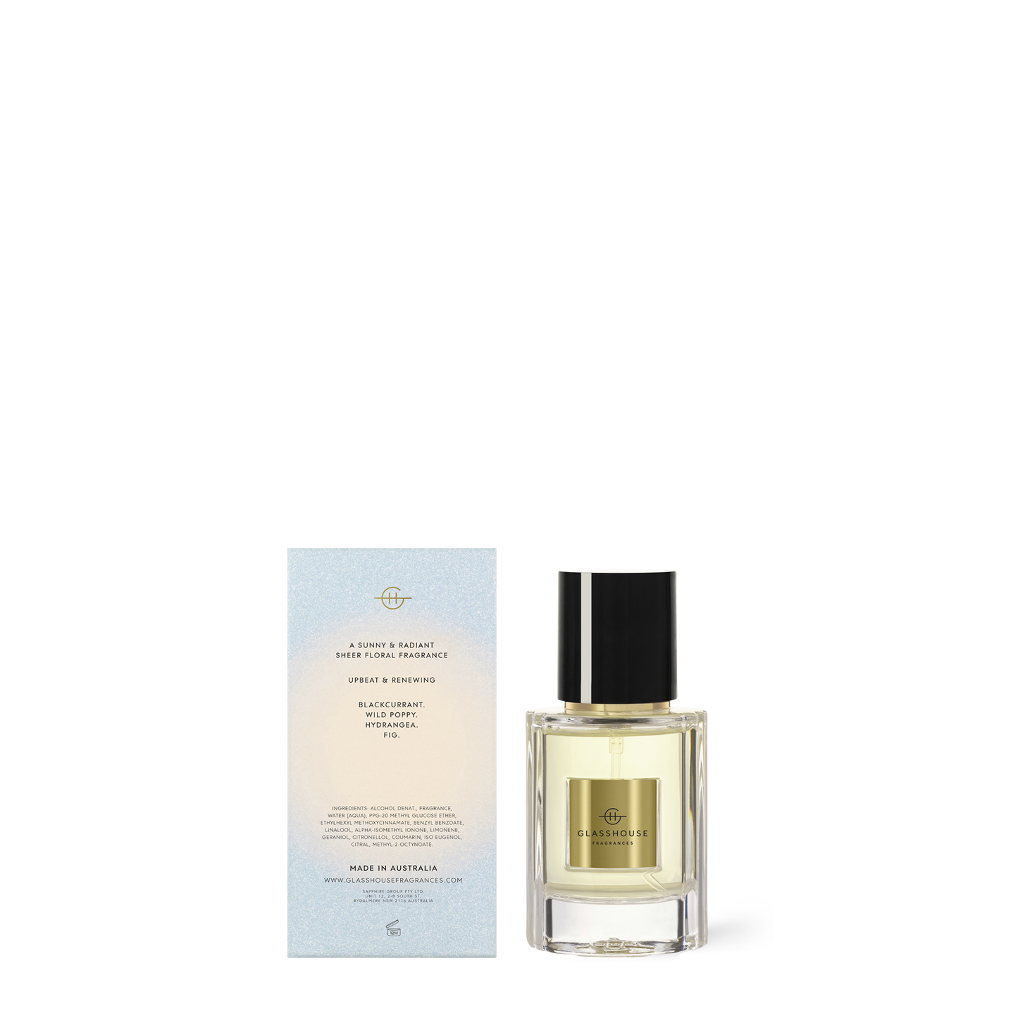 Flower Therapy Limited Edition 30ml Eau De Parfum - Glasshouse Fragrances