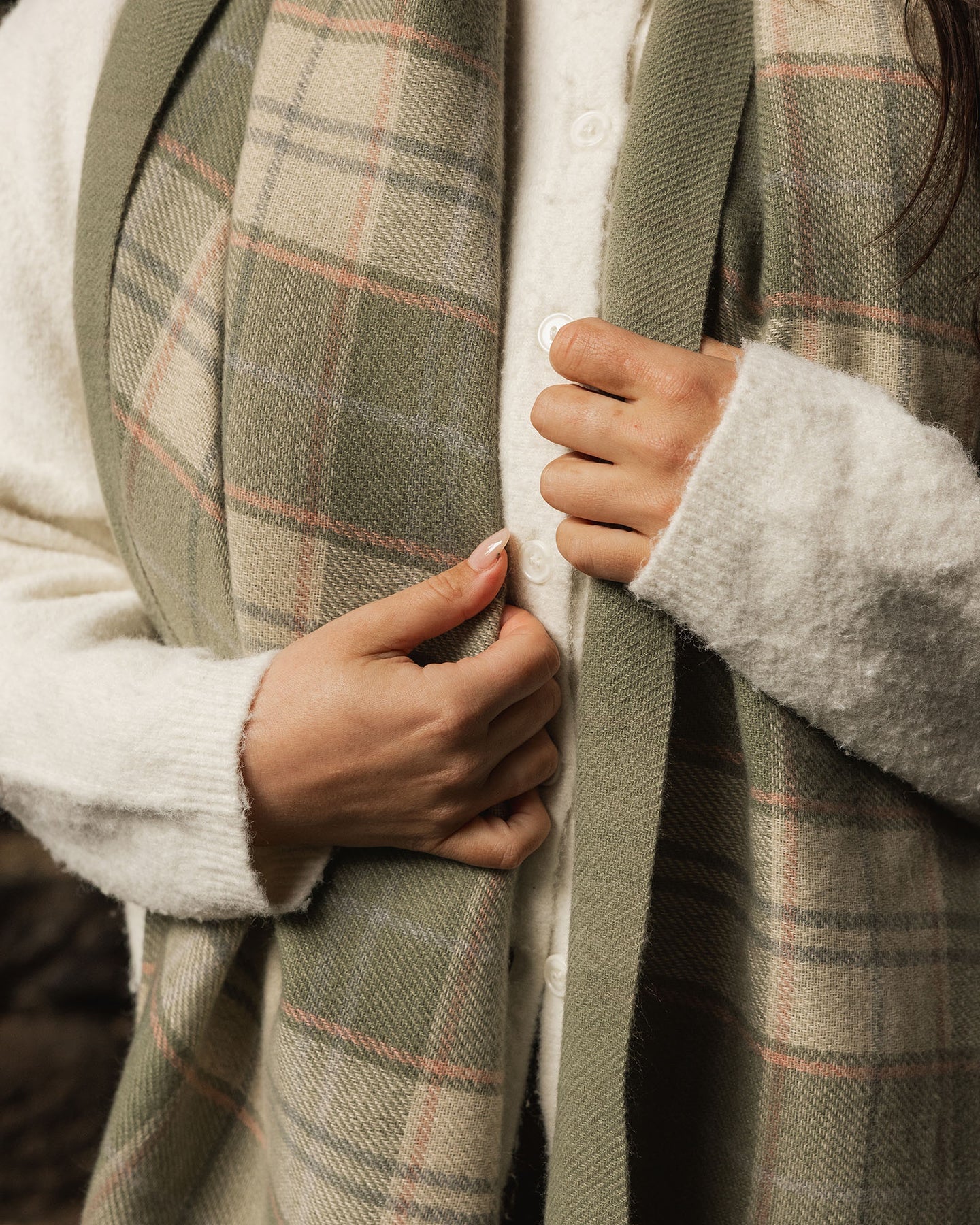 Somerset Scarf - Sage Green