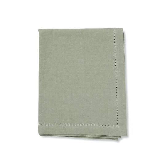 Jetty Mineral Green Tablecloth - Madras Link