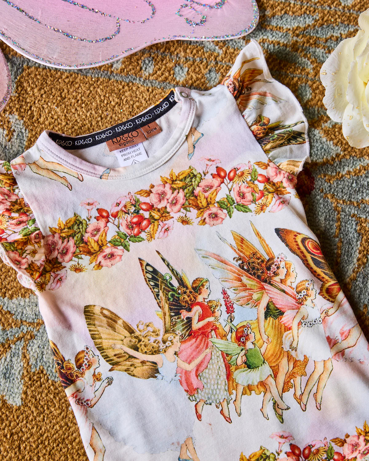 Fairyland Friends Forever Short Sleeve Frill Romper