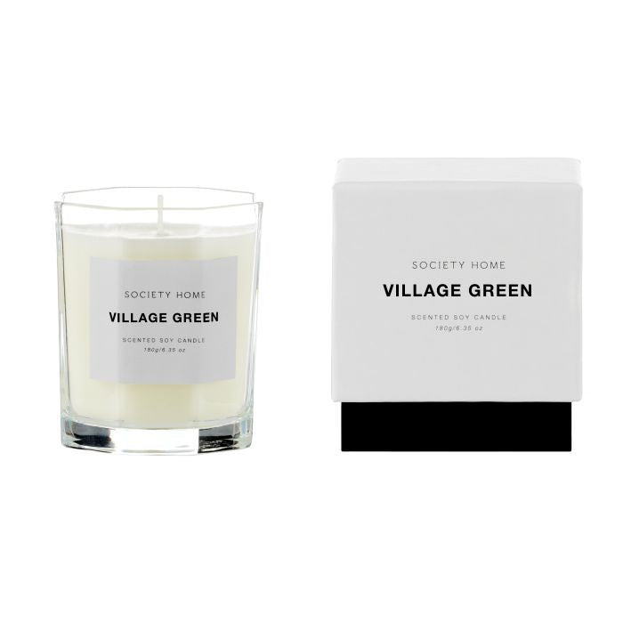 Village Green 180g Scented Soy Candle