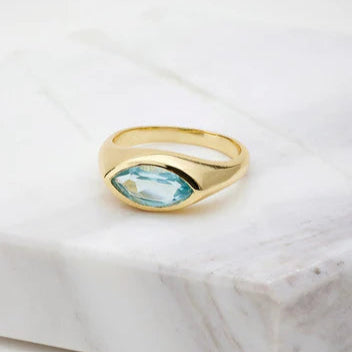 Gabi Ring Blue Topaz