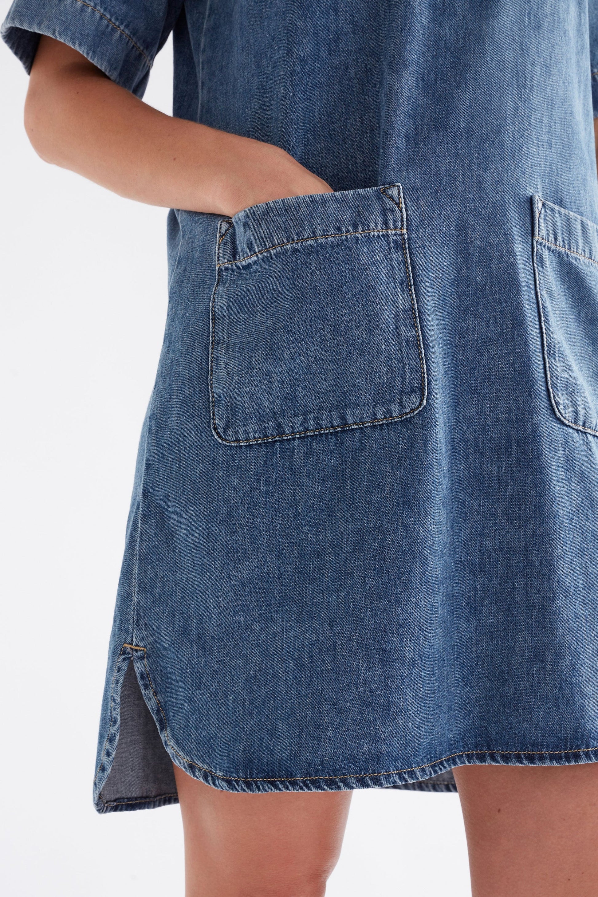 Rittra Denim Dress – Canopy Interiors