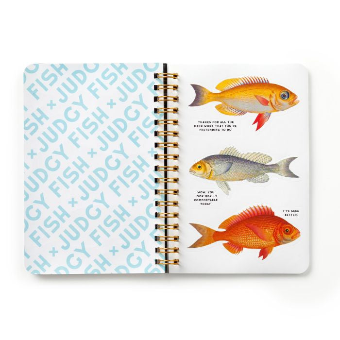 Judgy Fish (A Sticker Book) - Brass Monkey