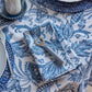 Samara Dark Blue Napkin Set/4