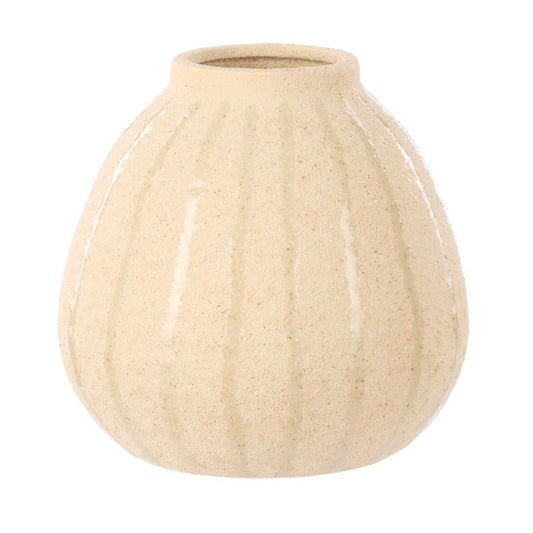 Henry Medium Off White Vase