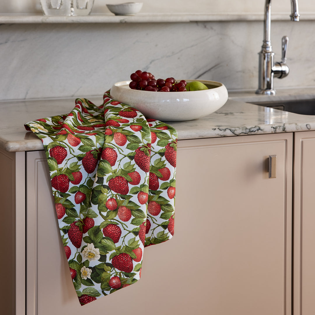 Strawberry Fields Single Teatowel