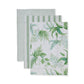 Fern Green/Blue Teatowel Set/3