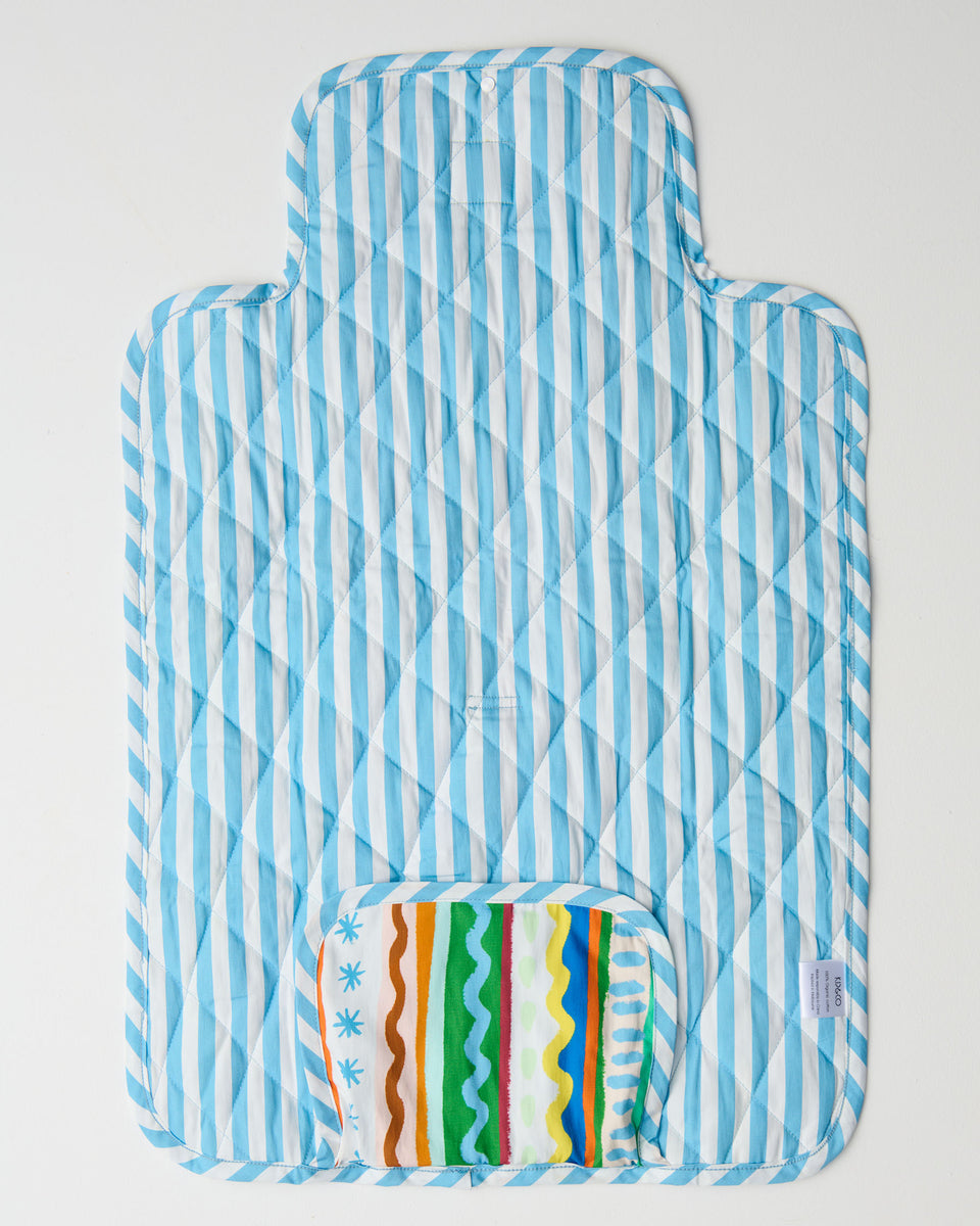 Beach Patterns Baby Change Mat