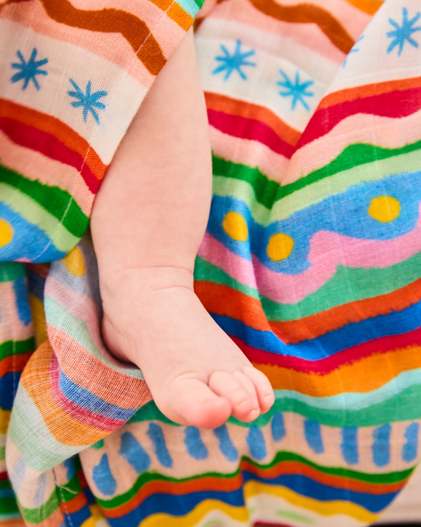 Beach Patterns Bambo Swaddle