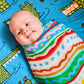 Beach Patterns Bambo Swaddle