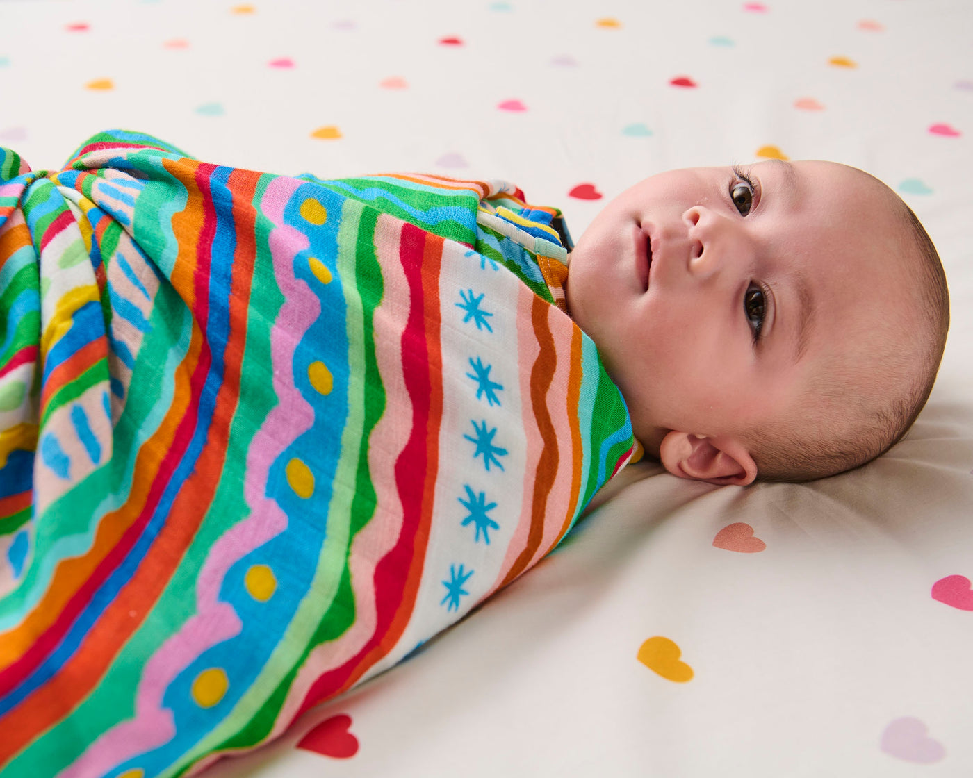 Beach Patterns Bambo Swaddle