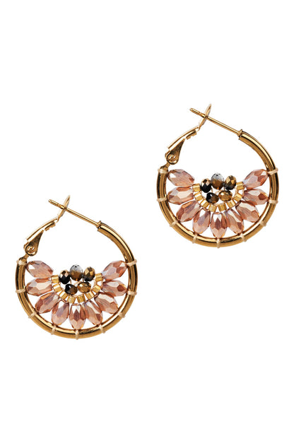 Manta Round Earring