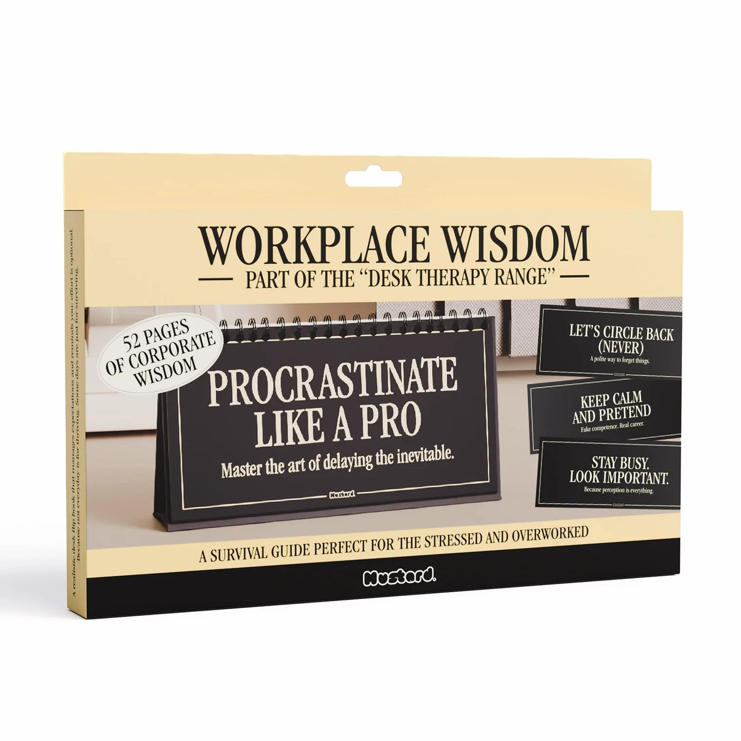 Mustard Desk Therapy Workplace Wisdom