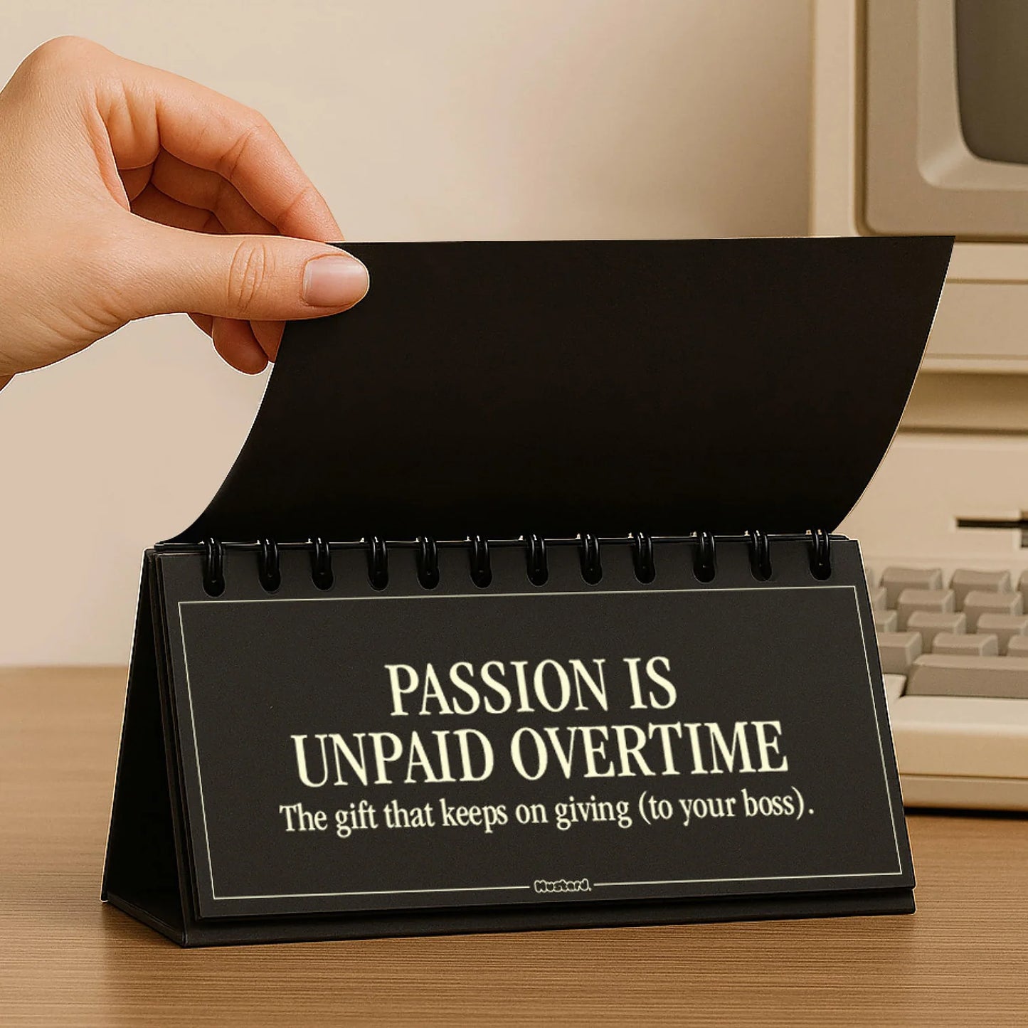 Mustard Desk Therapy Workplace Wisdom