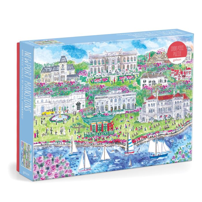 Newport Mansions 1000 Piece Puzzle - Galison