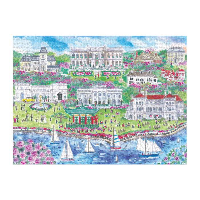 Newport Mansions 1000 Piece Puzzle - Galison