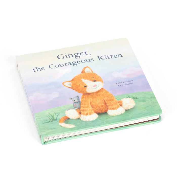 Ginger, the Courageous Kitten Book - Jellycat