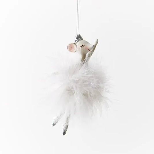 Mouse Ballerina Ornament