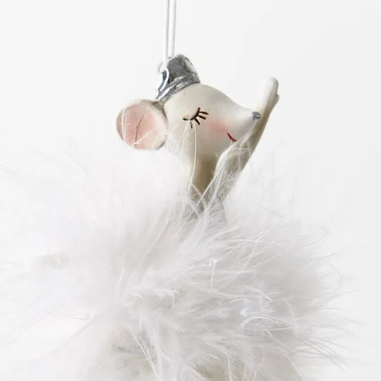 Mouse Ballerina Ornament