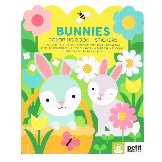 Colouring Book With Sticker Bunnies