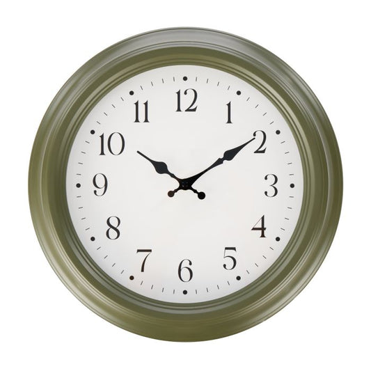 St Ives Iron Clock Green