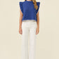 Athena Frill Knit Top