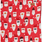 HoHoHo Red Rectangular Linen Tablecloth - Kip&Co