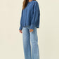 Sloane Denim Frill Shirt Check